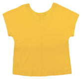 Ralph Lauren Kid's Girl's Cap Sleeve Jersey Top T-Shirt-Y-3/3T Yellow